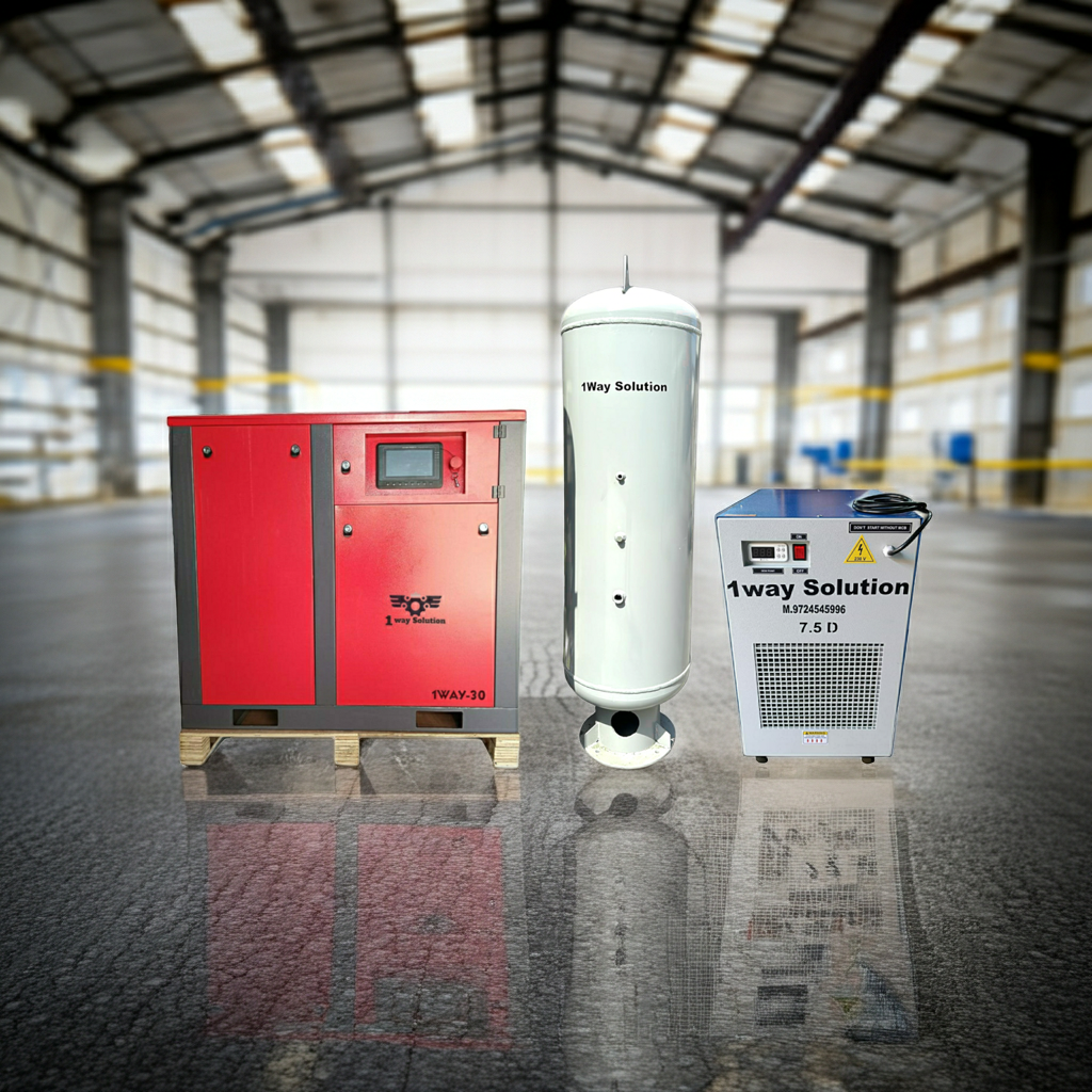 PM VFD Screw Air Compressor 10 HP to 120 HP